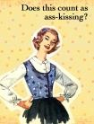 Does This Count as Ass-Kissing? Gift Tag